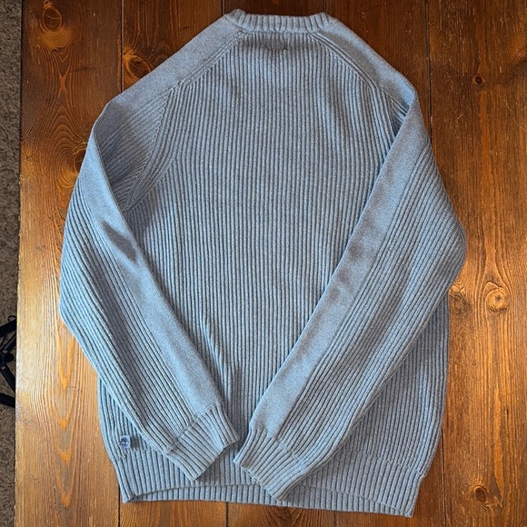 Timberland Blue Cotton Ribbed Sweater - Picture 8 of 10